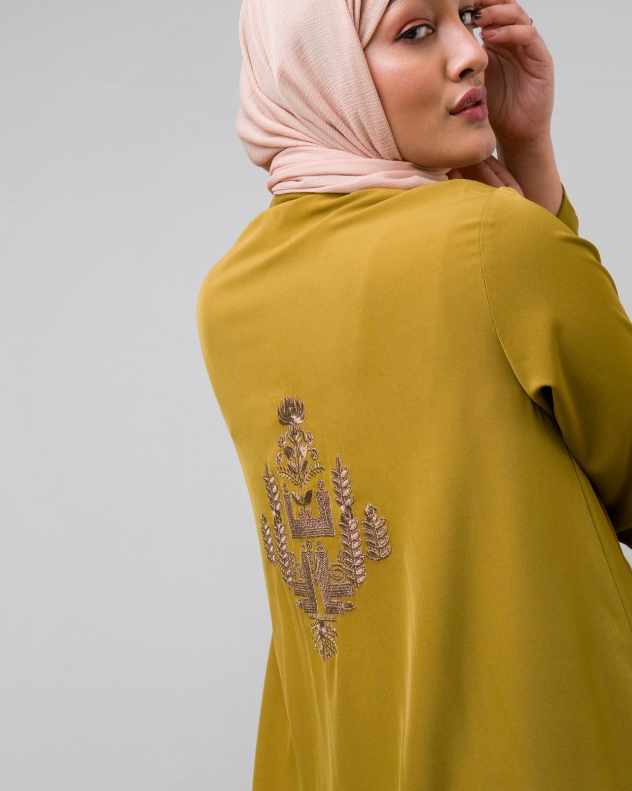 Layla Olive Green Kimono