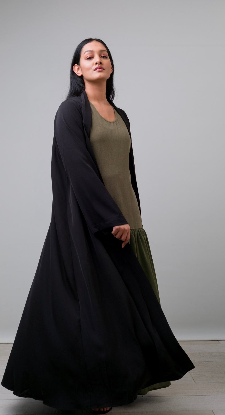 Sierra Black Kimono