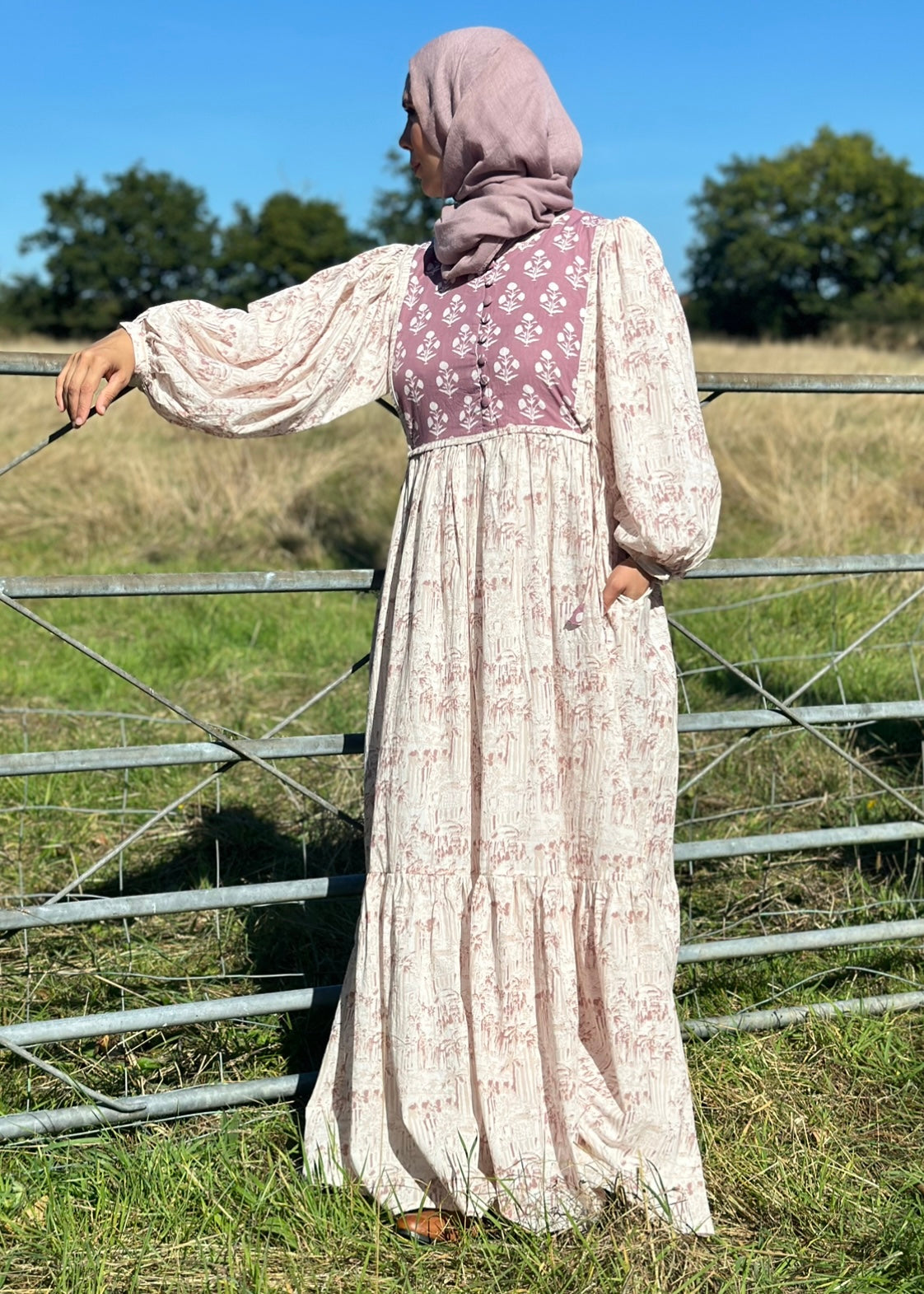 Jasmine Mauve Dress