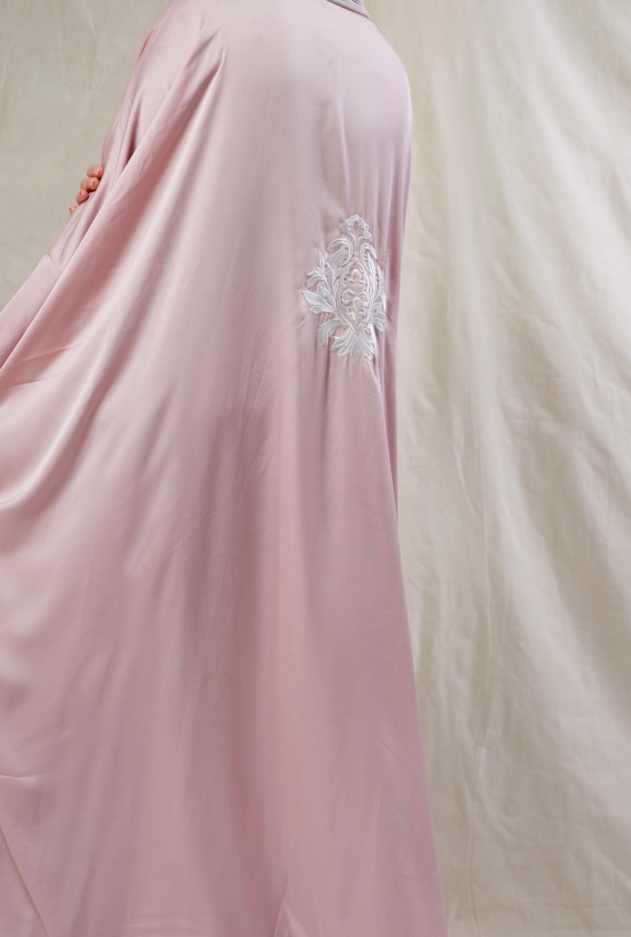 Pink Kimono Abaya