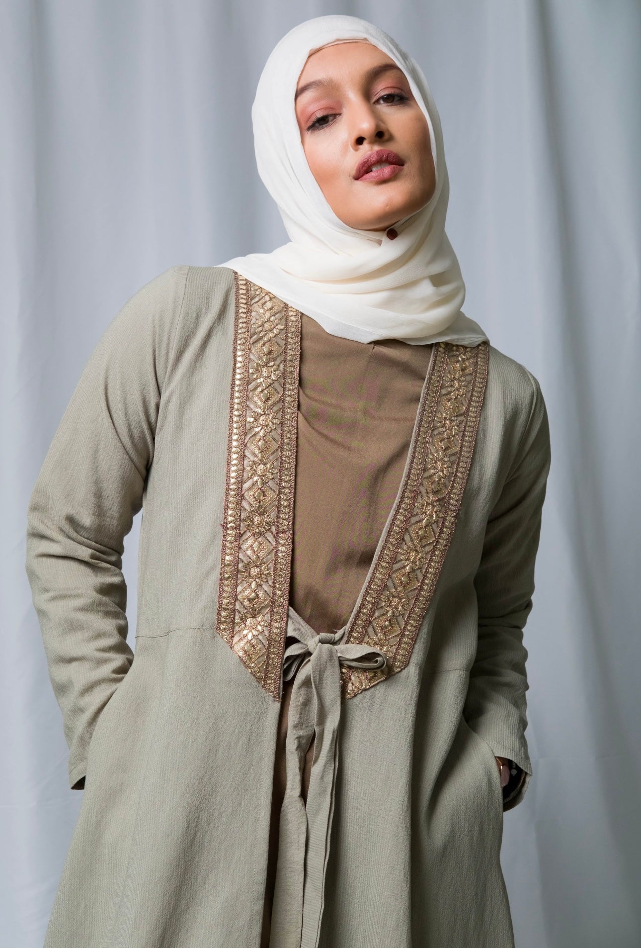 Zardosi Embroidered Antique Lace Jacket