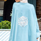 Embroidered Blue Lagoon Kimono