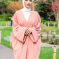 Embroidered Apricot Kimono