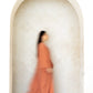 Apricot pink Kimono