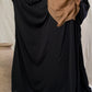 Black Batwing Abaya