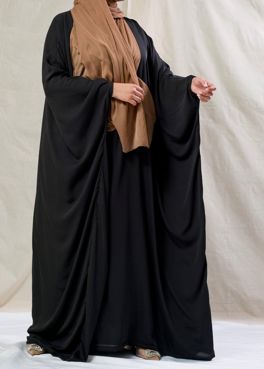 Black Batwing Abaya