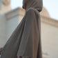 Floral Bloom-dusky mocha
