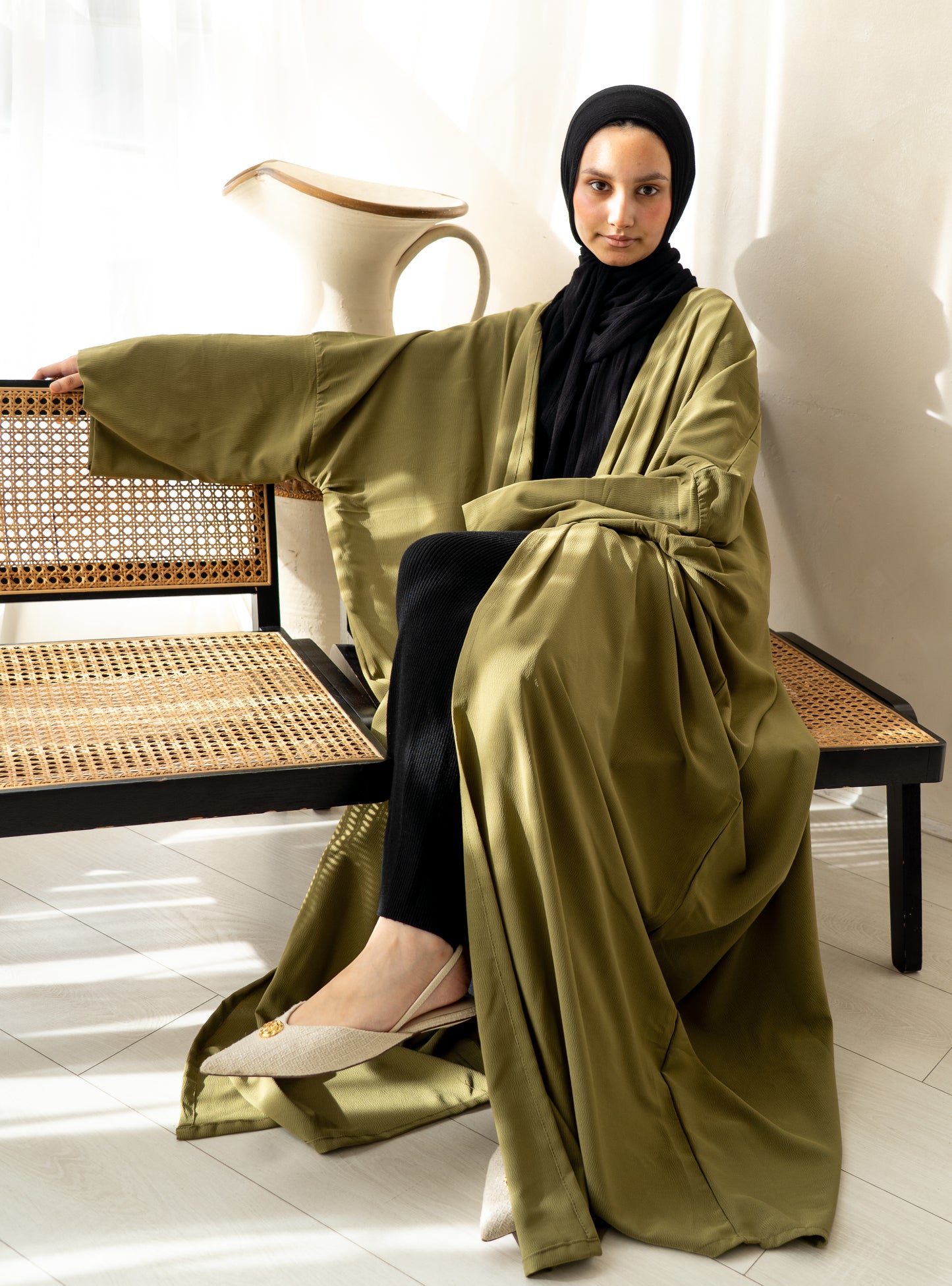 Serene Green Kimono
