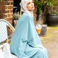 Embroidered Blue Lagoon Kimono