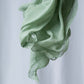 Mint Green Silk Chiffon Scarf