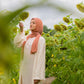 Cream Open Abaya